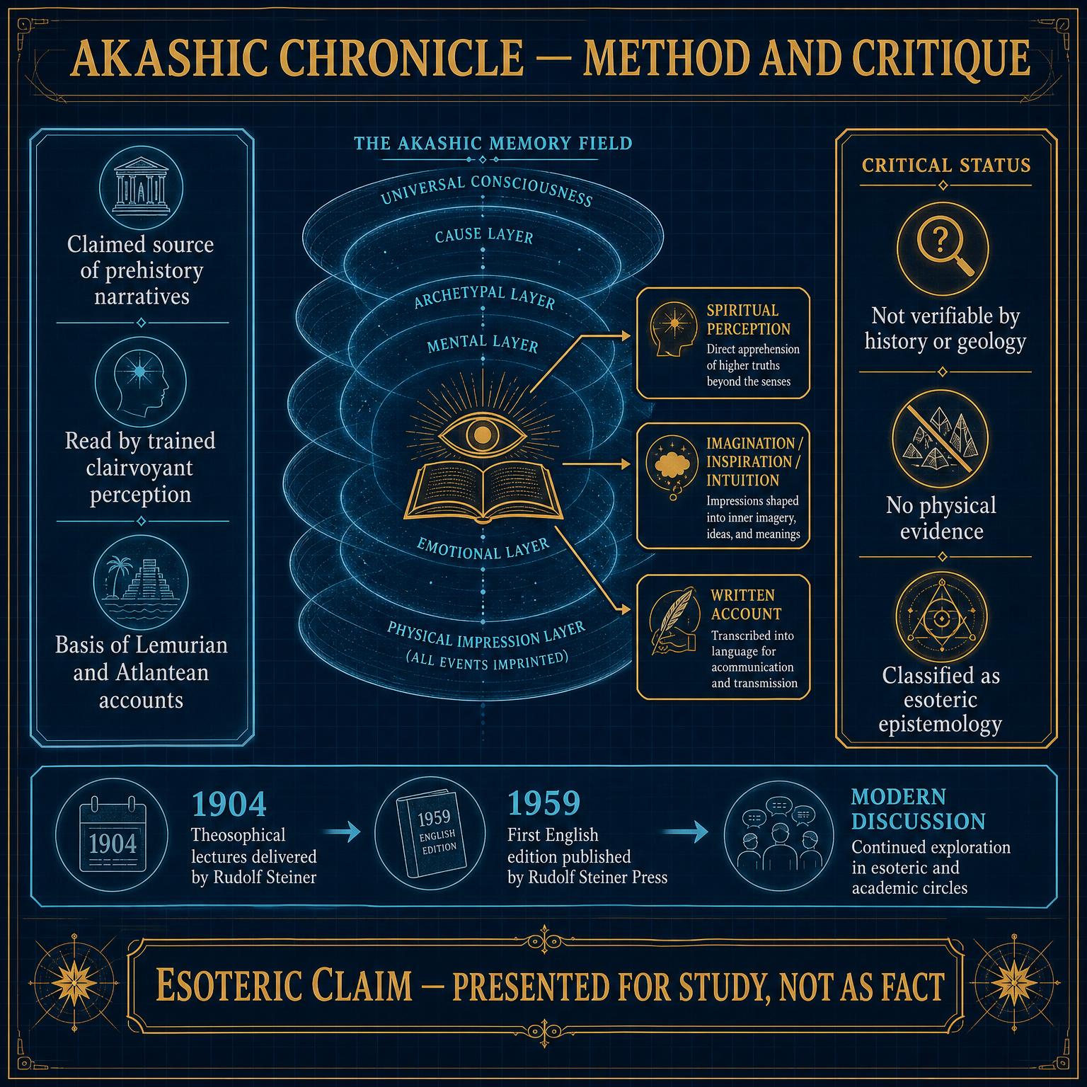 阿卡西記錄（Akashic Chronicle） 教學圖解：時期、意識階段與特徵標註